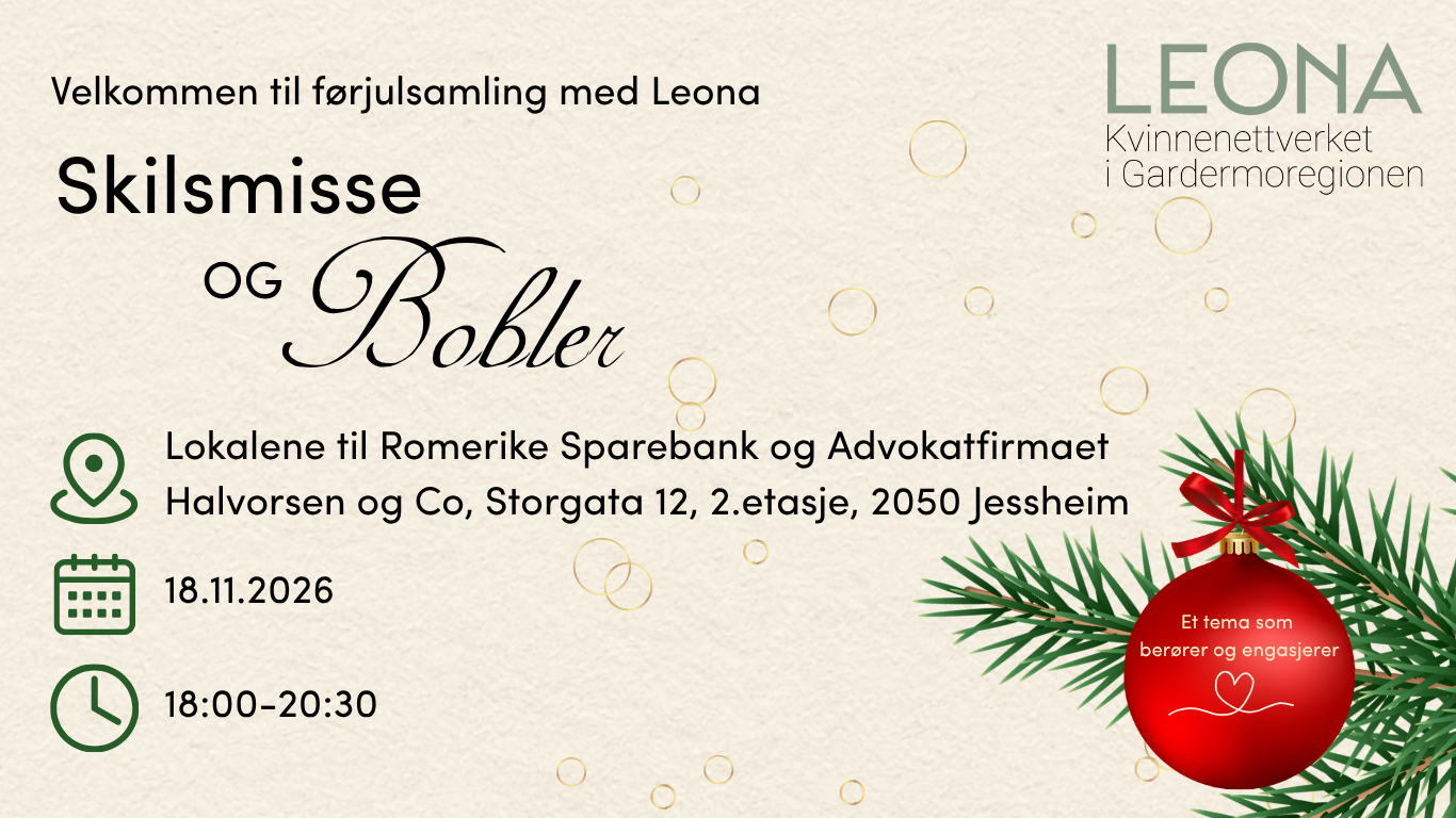 Skilsmisse og bobler